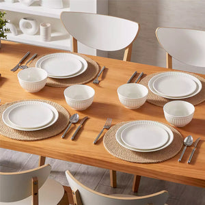 Leila 12 Piece Dinnerware Set