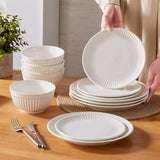 Leila 12 Piece Dinnerware Set