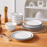 Leila 12 Piece Dinnerware Set