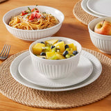 Leila 16 Piece Dinnerware Set