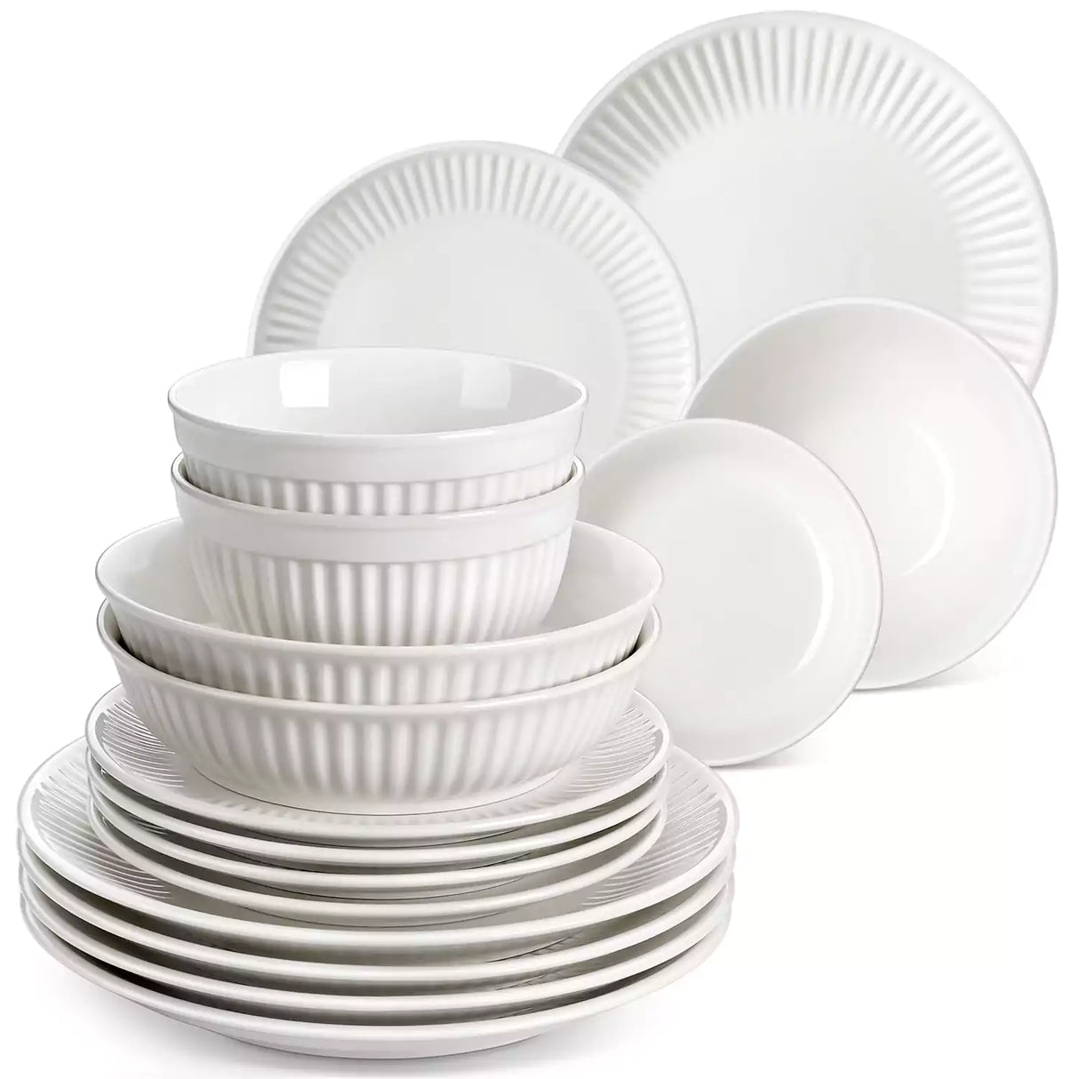 Leila 16 Piece Dinnerware Set