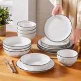 Leila 16 Piece Dinnerware Set