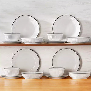 Leila 16 Piece Dinnerware Set