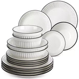 Leila 16 Piece Dinnerware Set