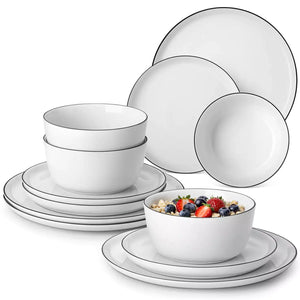 Lexi 12 Piece Dinnerware Set
