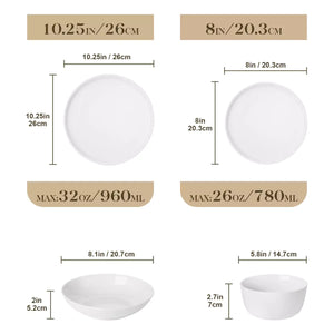 Lexi 16 Piece Dinnerware Set