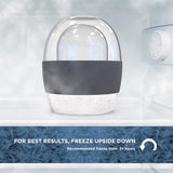 Freezer Chilled Stemless Wine Glass, Double Walled Insulated Frozen Chiller Cup (8.5oz) Fun Wine Lover Gift for Women/Her Rose All Day (Gift Boxed)