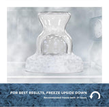 SoHo Margarita Glass Best Friend Gift for Women, 12oz Insulated Double Walled Frozen Drinking Stemless Cup (Keeps Drink Iced Cold) (Gift Boxed)