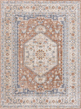 Gael Rust Boutique Washable Rug