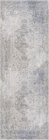 Gael Blue Boutique Washable Rug