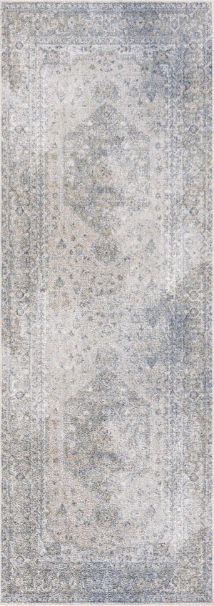 Gael Blue Boutique Washable Rug