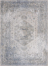 Gael Blue Boutique Washable Rug