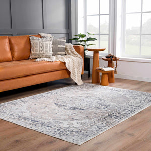 Rudo Flat Pile Washable Rug