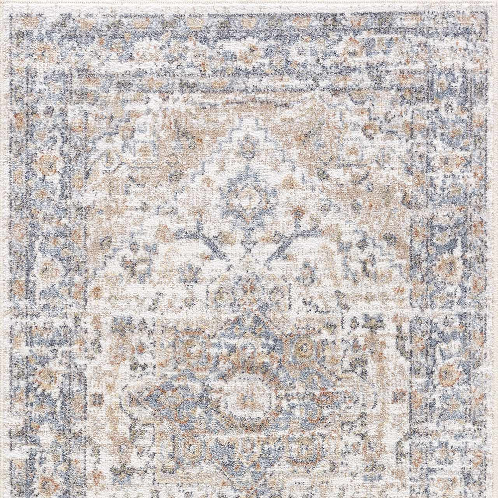 Ezri Flat Pile Washable Rug