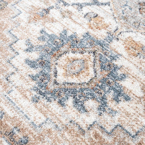 Ezri Flat Pile Washable Rug