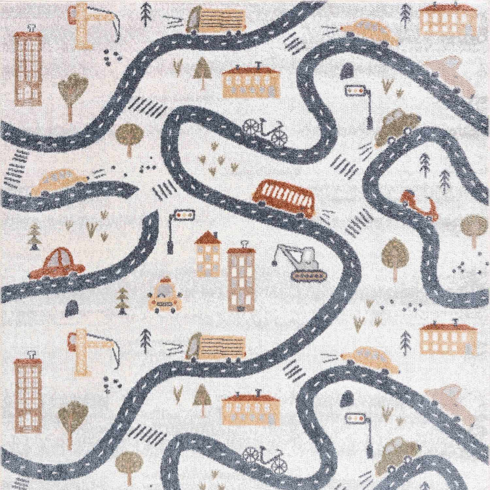 Mave Roads Washable Rug for Kids