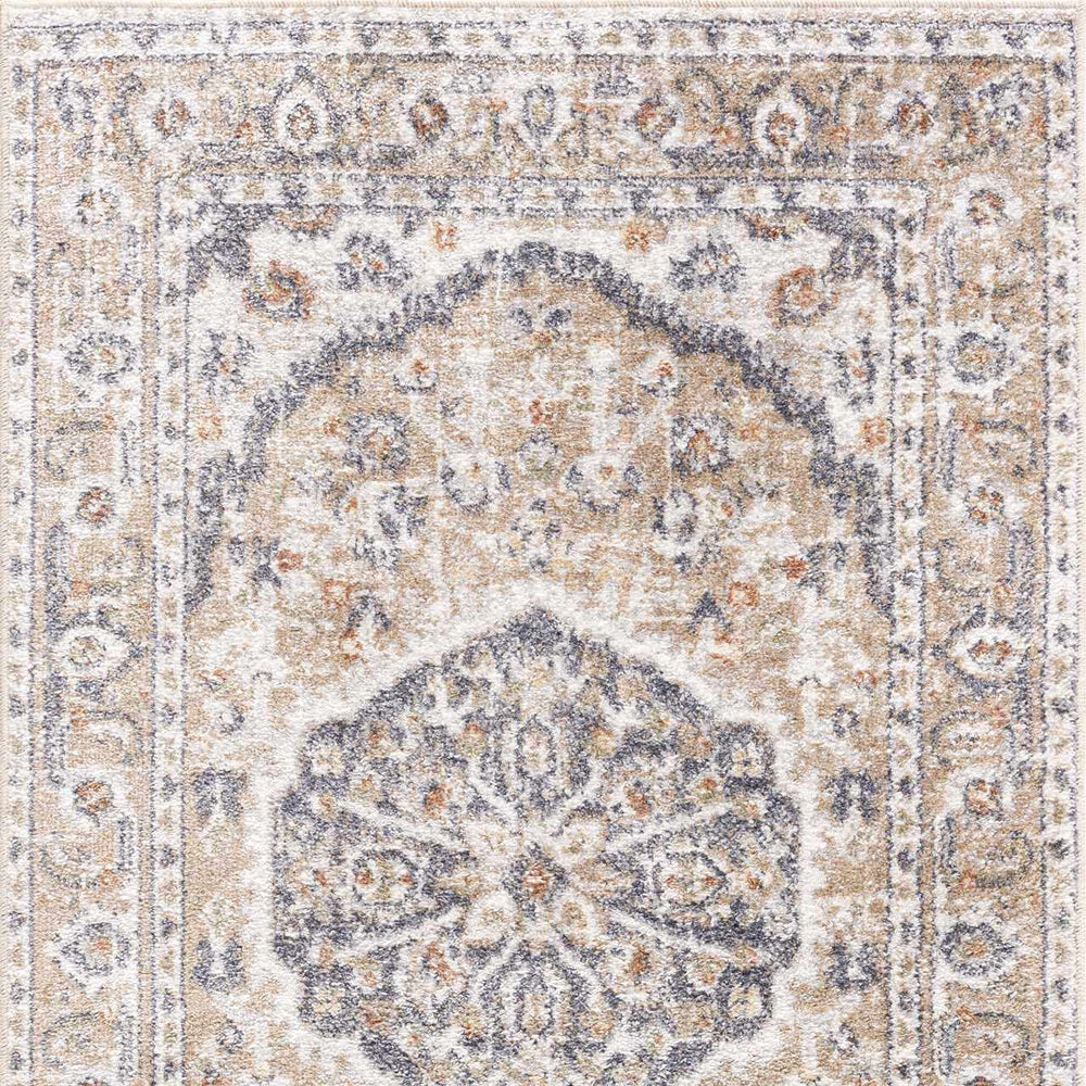 Hiti Beige Flat Pile Washable Rug