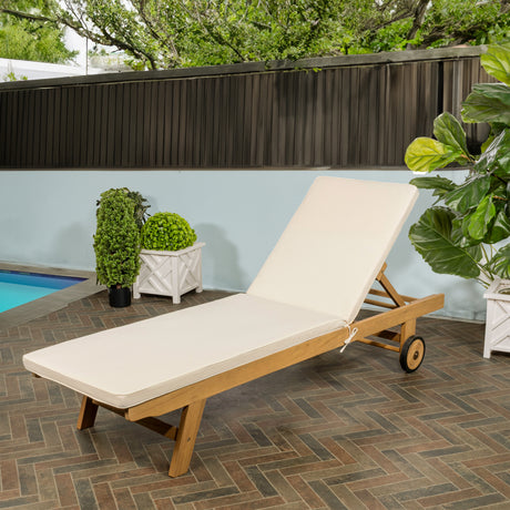 Mallorca-modern-classic-adjustable-acacia-wood-chaise-outdoor-lounge-chair-with-cushion-&-wheels-Outdoor-Chairs