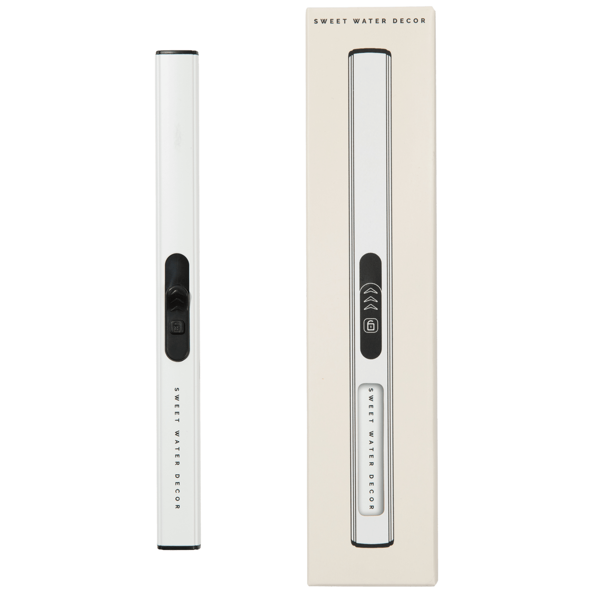 White Electric Lighter