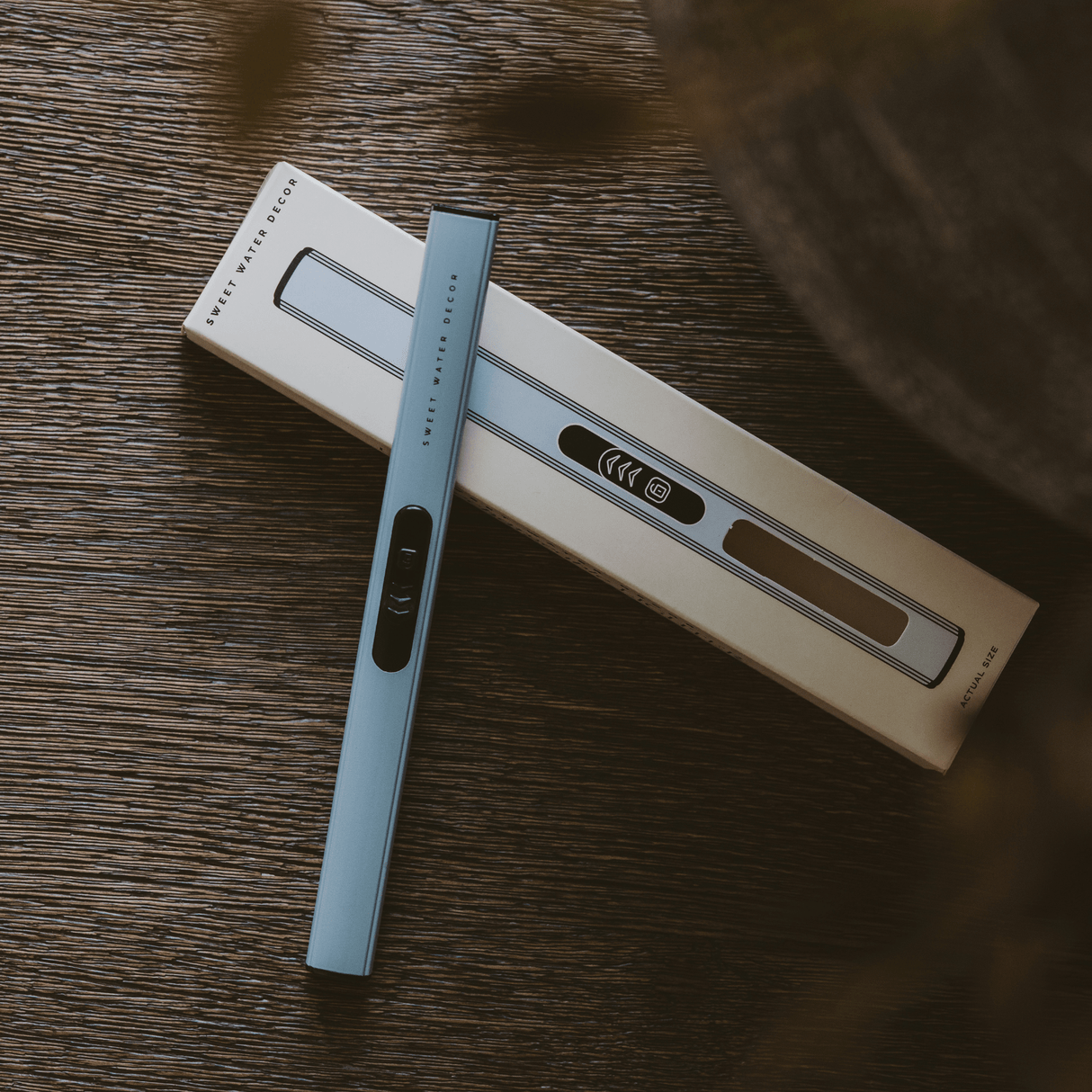 Light Blue Electric Lighter