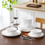 Luna Marble Pink 24 Piece Dinnerware Set for 8