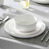 Luna Marble Grey 18 Piece Dinnerware Set