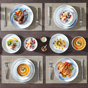 Luna 18 Piece Dinnerware Set for 6