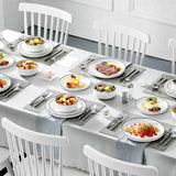 Luna Marble Pink 18 Piece Dinnerware Set