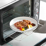 Luna Marble Blue 18 Piece Dinnerware Set