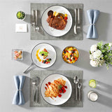 Luna Marble Pink 18 Piece Dinnerware Set