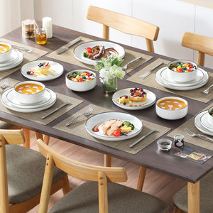 Luna 18 Piece Dinnerware Set for 6