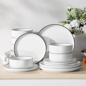 Luna 18 Piece Dinnerware Set for 6