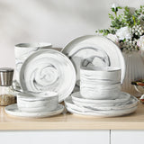 Luna 18 Piece Dinnerware Set