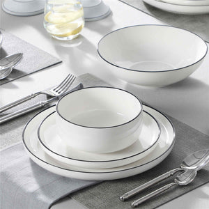 Luna 24 Piece Dinnerware Set