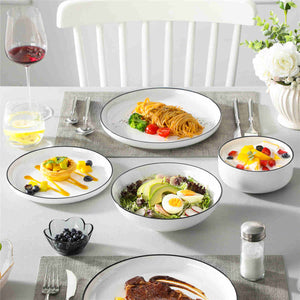 Luna 24 Piece Dinnerware Set