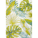 Monstera Tropical Leaves Area Rug