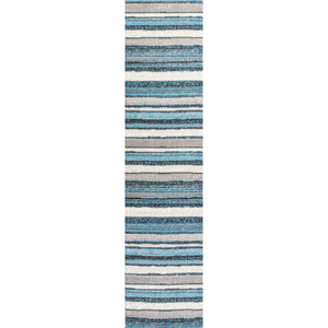 Magnolia Beach Strie' Striped Runner Rug