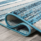 Magnolia Beach Strie' Striped Runner Rug