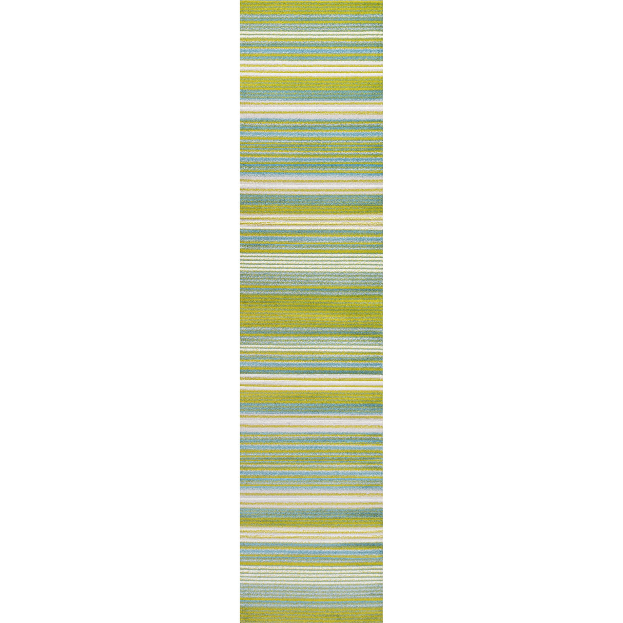 Duxbury Gradient Ticking Striped Runner Rug