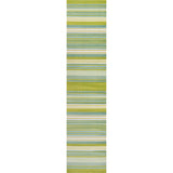 Duxbury Gradient Ticking Striped Runner Rug