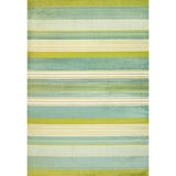 Duxbury Gradient Ticking Striped Area Rug