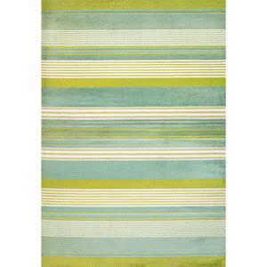 Duxbury Gradient Ticking Striped Area Rug
