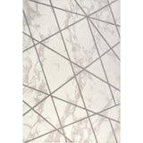 Patras Modern Geometric Marbled Area Rug
