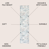 Speer Abstract Linear Stripe Runner Rug