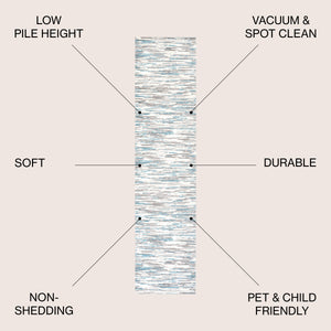 Speer Abstract Linear Stripe Runner Rug