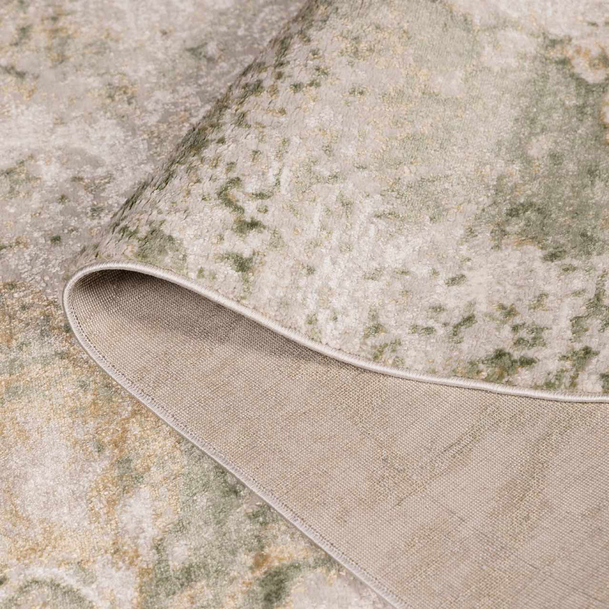 Lively Marble Green Area Rug