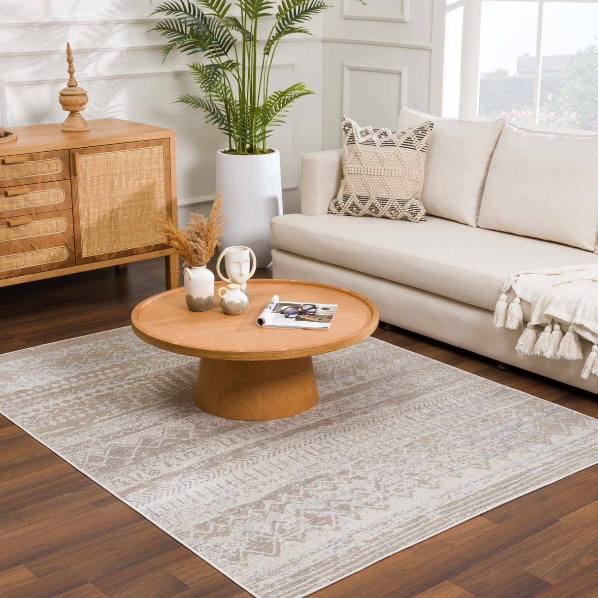 Tupsan Washable Area Rug