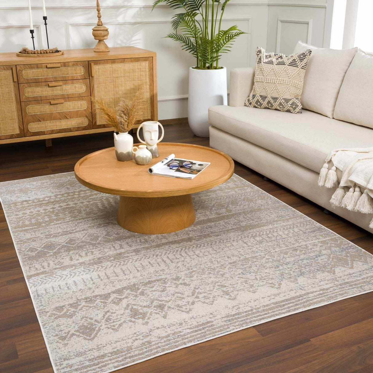 Tupsan Washable Area Rug