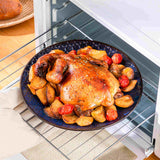 Lydia 16 Piece Starry Blue Dinnerware Set