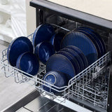 Lydia 16 Piece Starry Blue Dinnerware Set